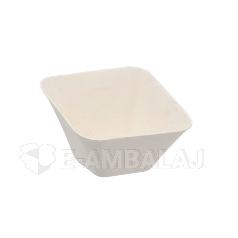 FINGER FOOD BIO ALB SLOPE PATRAT (100buc/set)