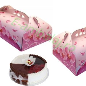 cutii tort imprimeu floral