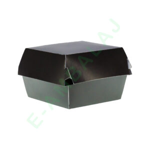 cutii pentru burger negre
