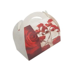 cutii prajituri (marturii) inimioare