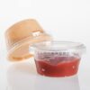 sosiere biodegradabile cu capac 60 cc