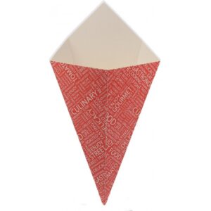 CORNETE DIN CARTON ROSII-ZIAR (200buc/set)