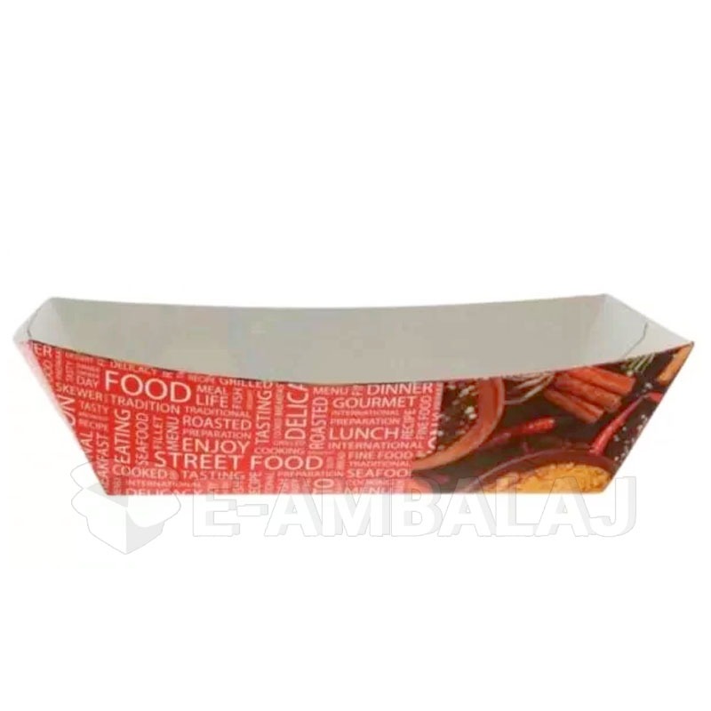 BARCUTE DIN CARTON STREET FOOD 1200 cc (250buc/set)