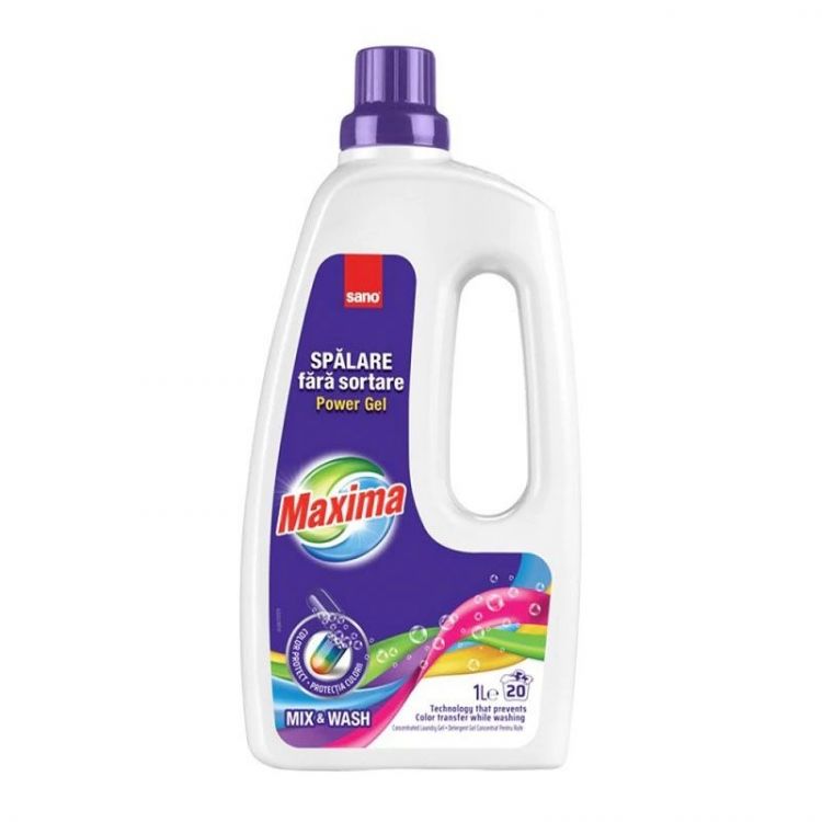 Sano Maxima Power Gel Mix&Wash - 3L