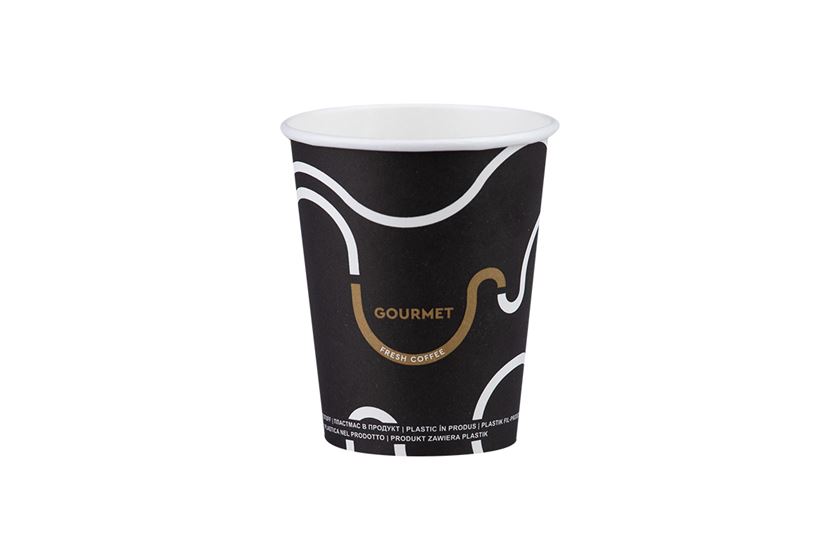 PAHARE DIN CARTON GOURMET BLACK (100 BUC/SET) - 4 oz (100 buc/set) - SET