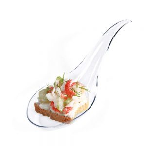 CUPE APERITIV PLASTIC SPOON (24 buc/set)