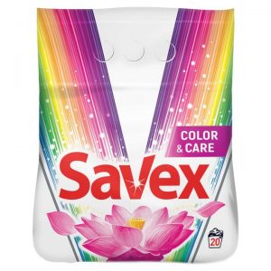 SAVEX DETERGENT PUDRA AUTOMAT 2KG WHITES&COLORS