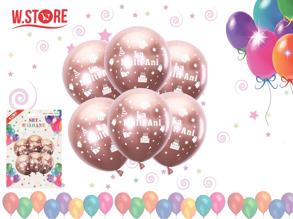 SET BALOANE LA MULTI ANI 30-35 cm (72 buc/set)