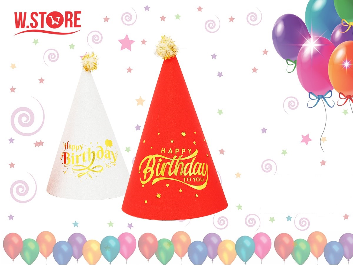 COIF PETRECERE HAPPY BIRTHDAY (12 buc/set)