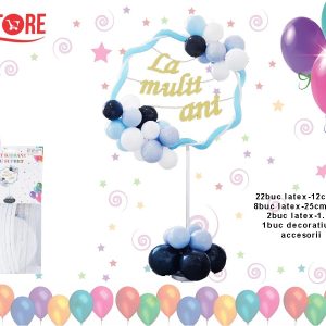 SET ARANJAMENT BALOANE LA MULTI ANI ALBASTRU