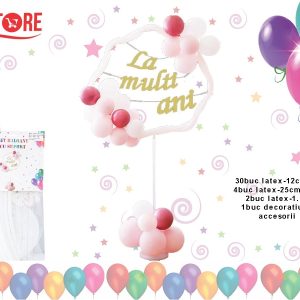 SET ARANJAMENT BALOANE LA MULTI ANI ROZ