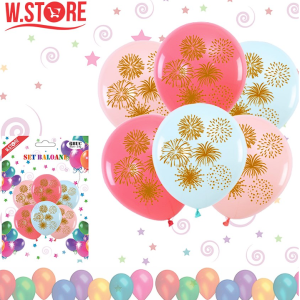 SET BALOANE "ARTIFICII" 25-30 cm (72 BUC/SET)