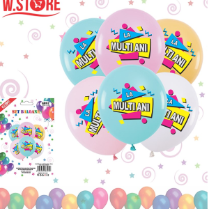 SET BALOANE "LA MULTI ANI" 25-30 cm (72 BUC/SET)