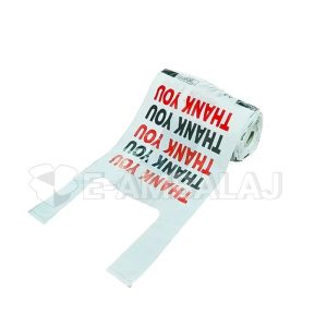 PUNGI MARKET MAIEU REUTILIZABILE "THANK YOU" (100 buc/rola) - 35x45 cm