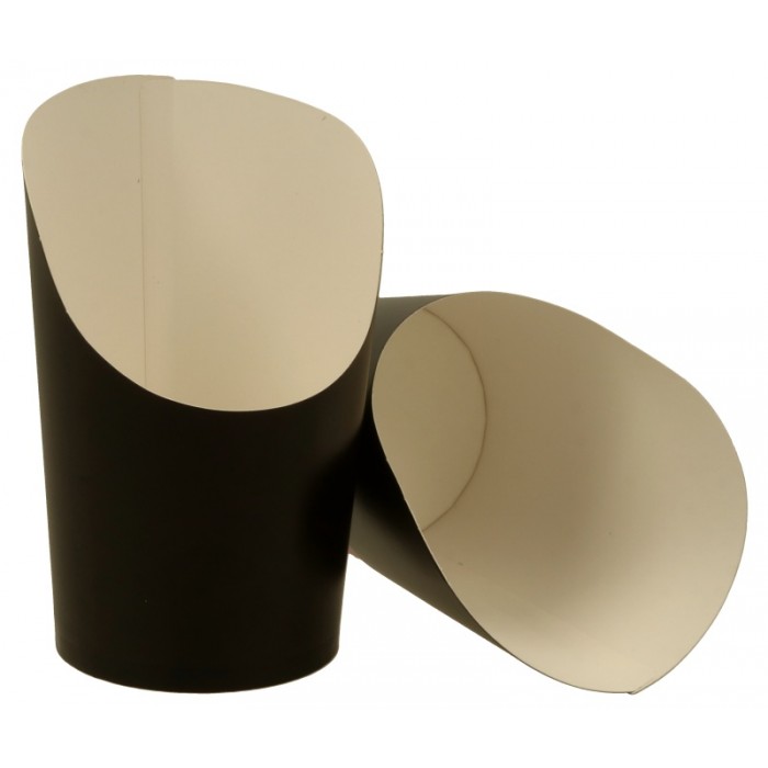 PAHARE DIN CARTON PENTRU WRAP, NEGRE(50buc/set)