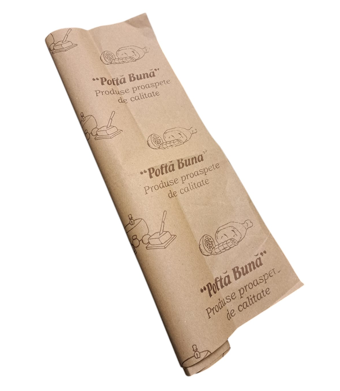 HARTIE PENTRU AMBALAT MEZELURI NATUR (10kg/set)