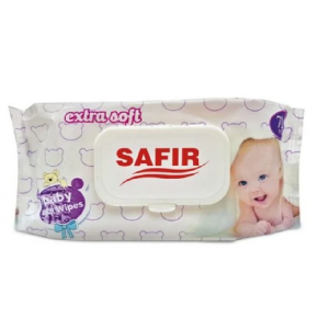 SERVETELE UMEDE SAFIR BABY EXTRA SOFT CU CAPAC(72 BUC/SET)