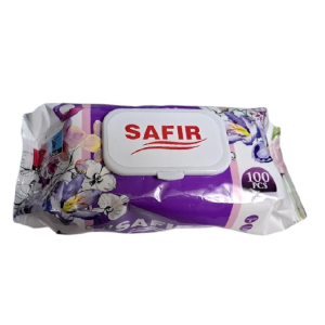 SERVETELE UMEDE SAFIR FREZIE CU CAPAC(100 BUC/SET)