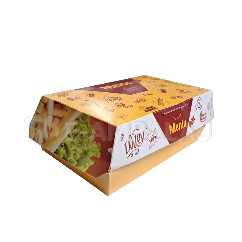 CUTII MENIU BURGER ENJOY (100 BUC/SET)